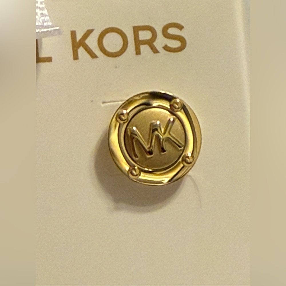 Michael Kors Gold Earrings - Picture 3 of 5